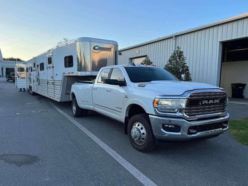 W&A Equine Transport — truck and trailer rig